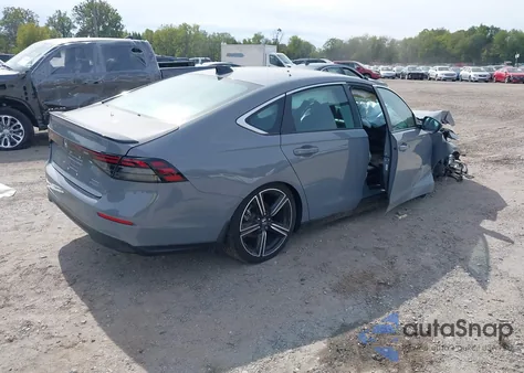 2025 Honda Accord Hybrid Sport z USA, uszkodzony, nr VIN 1HGCY2F50SA001149